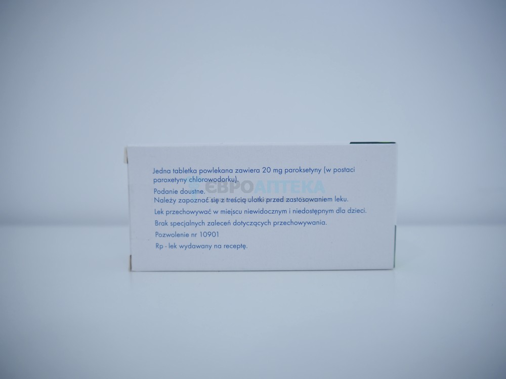 Пакстин (аналог Пароксетин) 20 мг, №30 - таблетки 6610