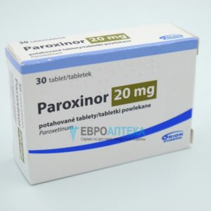 Пароксинор 20 мг, 30 таб. Фото 1