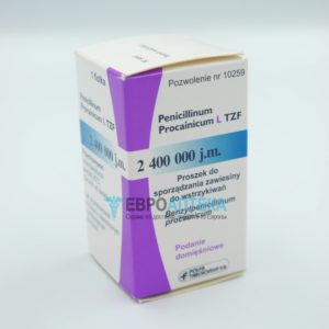 Прокаин пенициллин L TZF 2,4 млн МЕ, 1 флакон. Фото 1