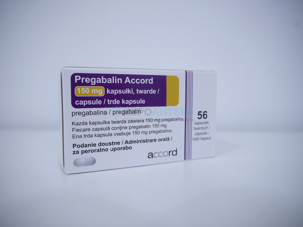 Прегабалин Аккорд 150 мг, №56 - капсулы