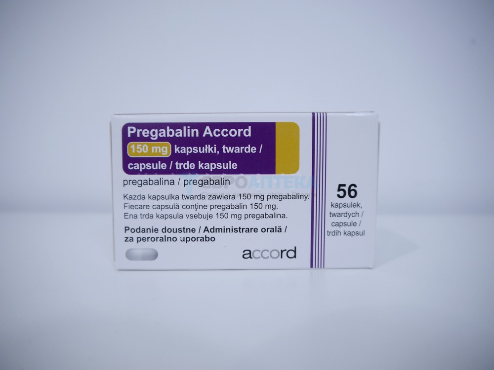 Прегабалин Аккорд 150 мг, №56 - капсулы 6315