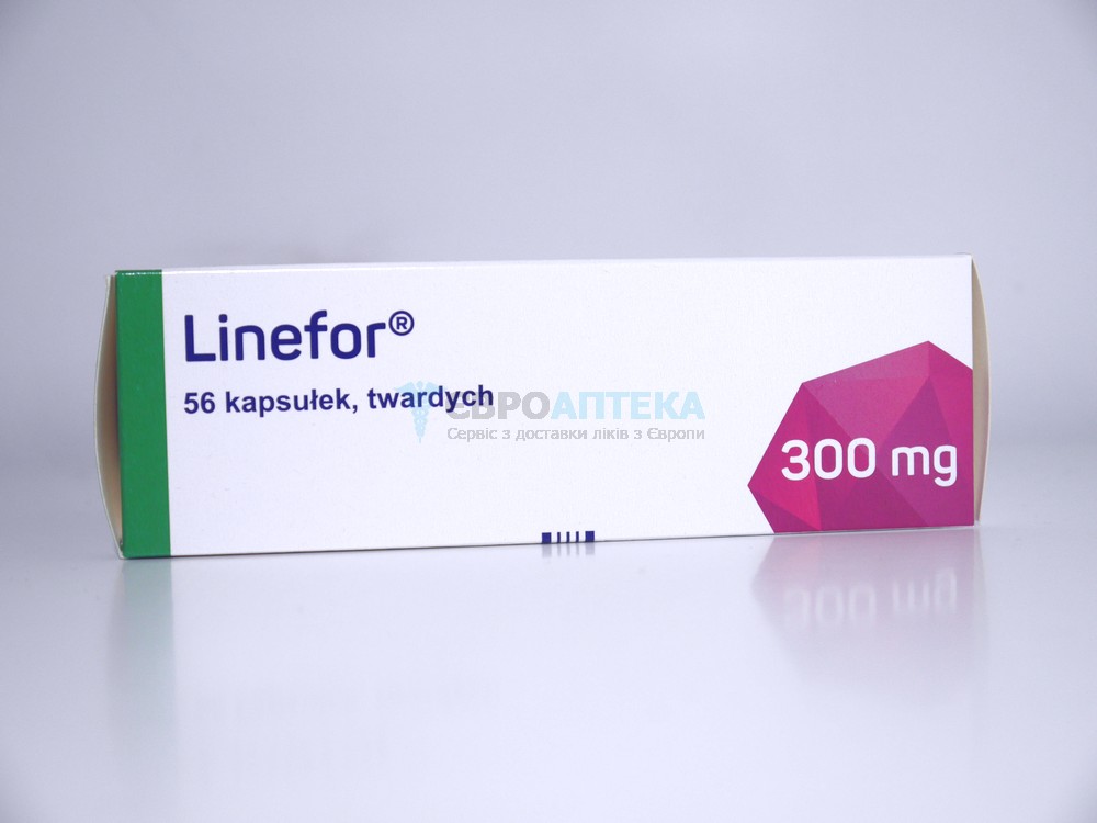 Прегабалин Линефор 300 мг, №56 - капсулы 5575