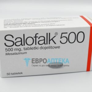 Салофальк 500 мг, №50 - таблетки. Фото 1