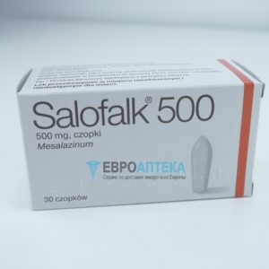 Салофальк 500 мг, 30 свечей. Фото 1