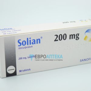 Солиан 200 мг, 30 таб. Фото 1