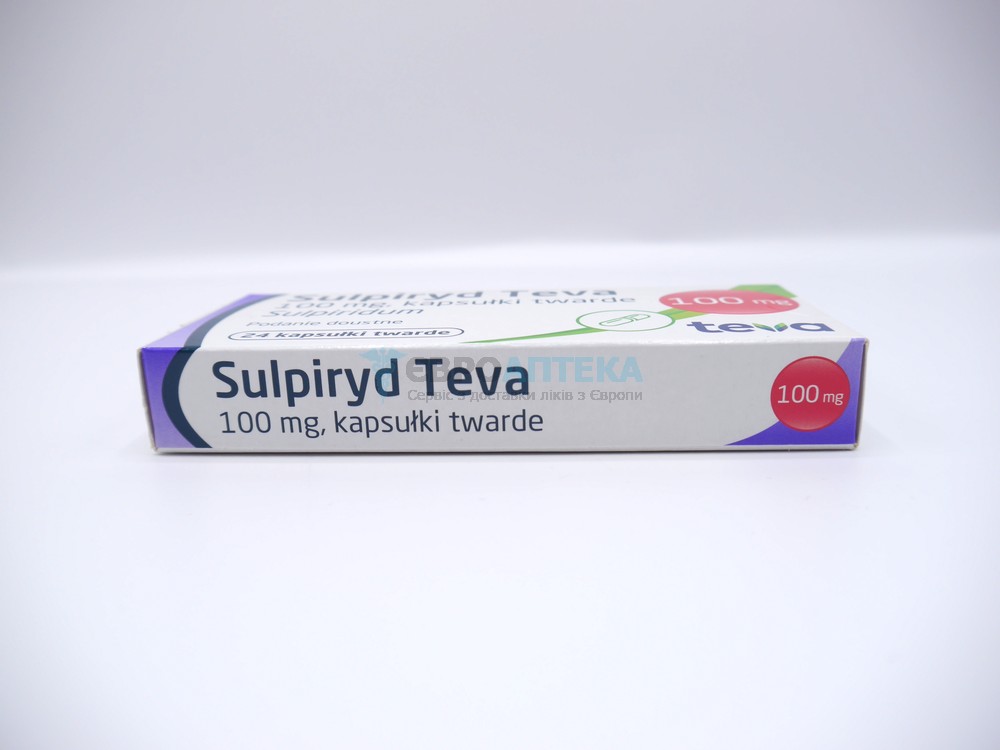 Сульпирид Тева/HASCO 100 мг, №24 - капсулы 5400