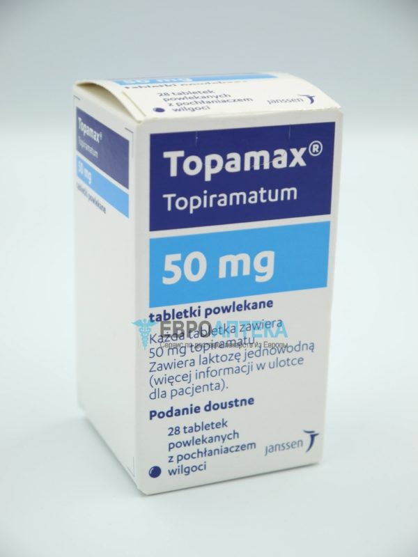 Топамакс 50 мг, 28 таб. Фото 1