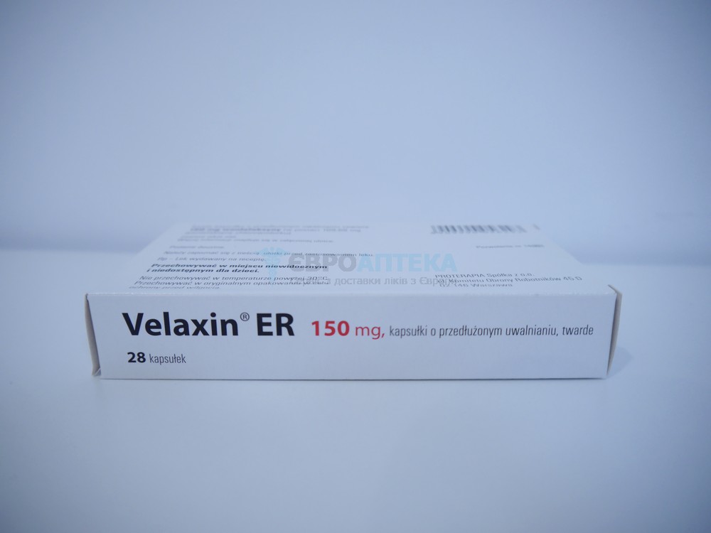 Велаксин ER - 150 мг, №28 - капсули 6146