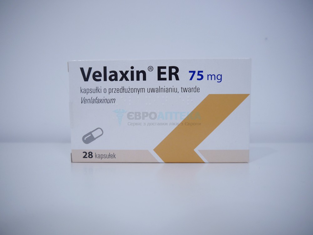 Велаксин ER - 75 мг, №28 - капсули 6370