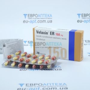 Велаксин ER - 150 мг, №28 - капсули